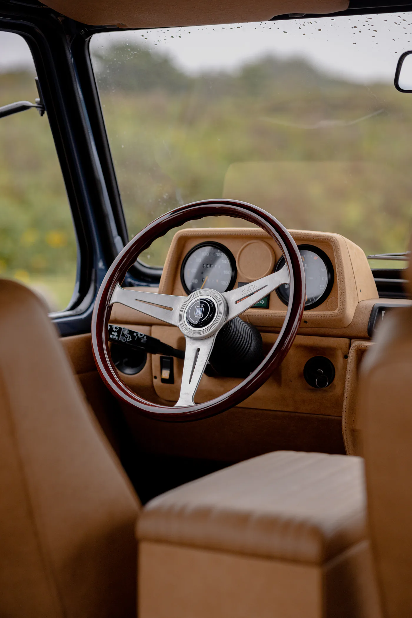 Tailored interior of a Banyan-restored G-Class